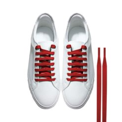 Cordones Zapatillas Rojo Planos