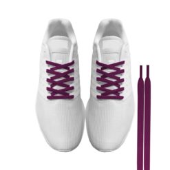 Cordones Zapatillas Sport Morado Planos