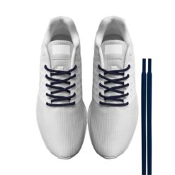 Cordones Zapatillas Sport Azul Marino Redondos