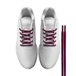 Cordones Zapatillas Sport Burdeos Redondos