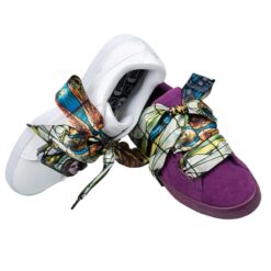 Cordones Planos Estampados Raso Angeles - Imagen 9