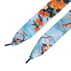 Cordones Planos Estampados Raso Cupido - Imagen 2