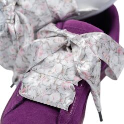 Cordones Planos Estampados Raso Flores Rosas - Imagen 12