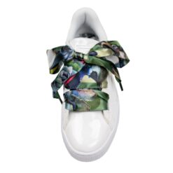 Cordones Planos Estampados Raso Pajaros - Imagen 8