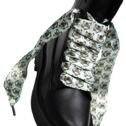 Cordones Planos Estampados Raso Tigres - Imagen 3