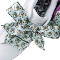 Cordones Planos Estampados Raso Tigres - Imagen 9